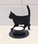 LJUSLYKTA KATT 10CM SVART