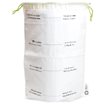 Ah! Table! Graderad Tygpåse med Dragsko - Medium, 5-pack