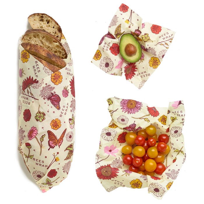 Bee's Wrap Veganskt Folie Assorted Set (S/M/L) - Meadow Magic, 3 st