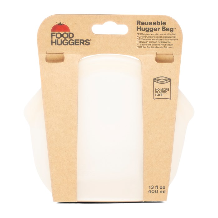 Food Huggers Hugger Bag Förvaringspåse Silikon - Champagne Frost, 400 ml