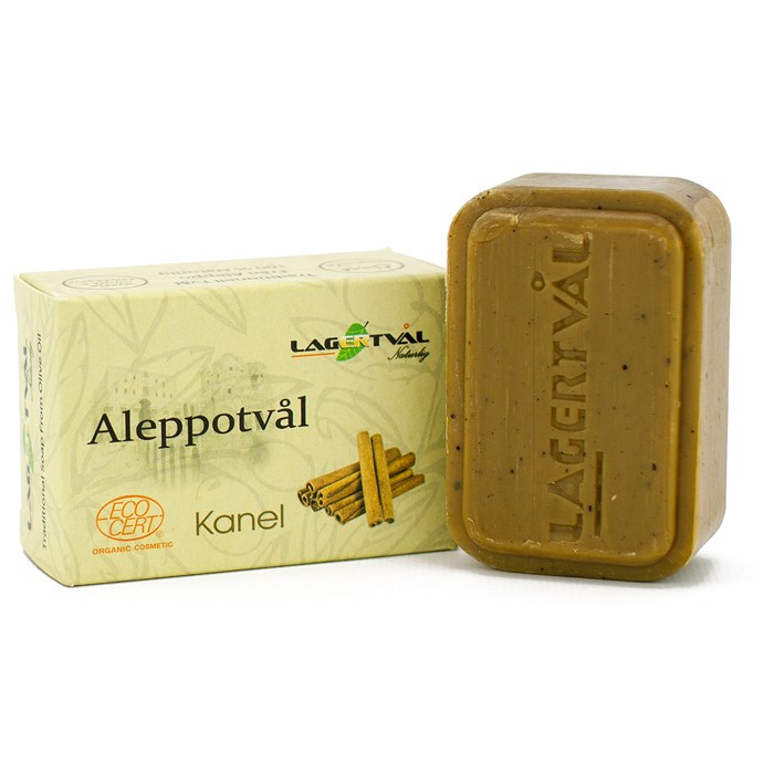 Lagertvål Aleppotvål med doft - 4% lagerbärsolja, ca. 100 g