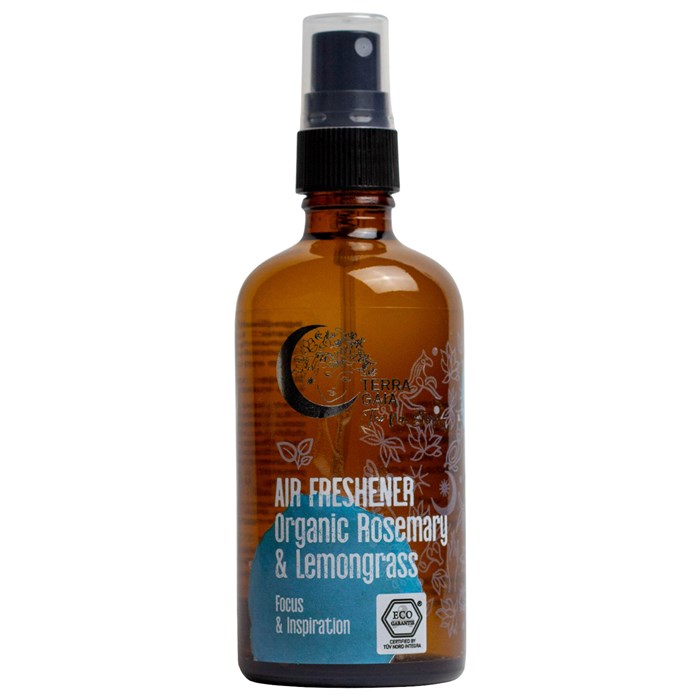 Terra Gaia Air Freshener Rosemary & Lemongrass, 100 ml