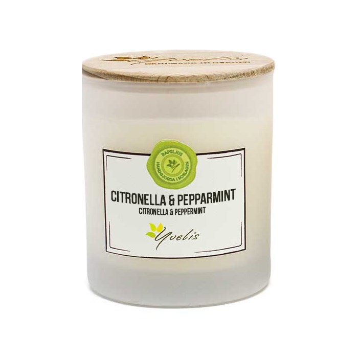 Yvelis Doftljus Citronella & Pepparmint, ca. 180 g