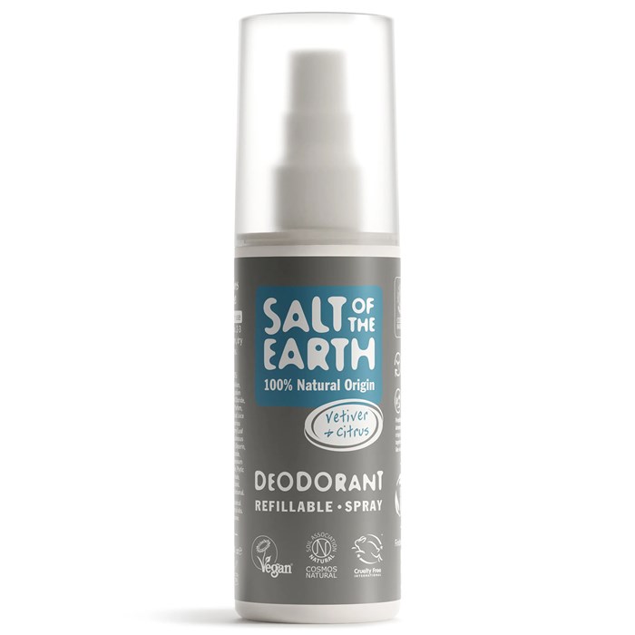 Salt of the Earth Vetiver & Citrus Deodorant Spray, 100 ml