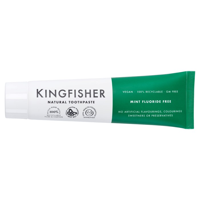 Kingfisher Fluorfri Tandkräm Mint, 100 ml