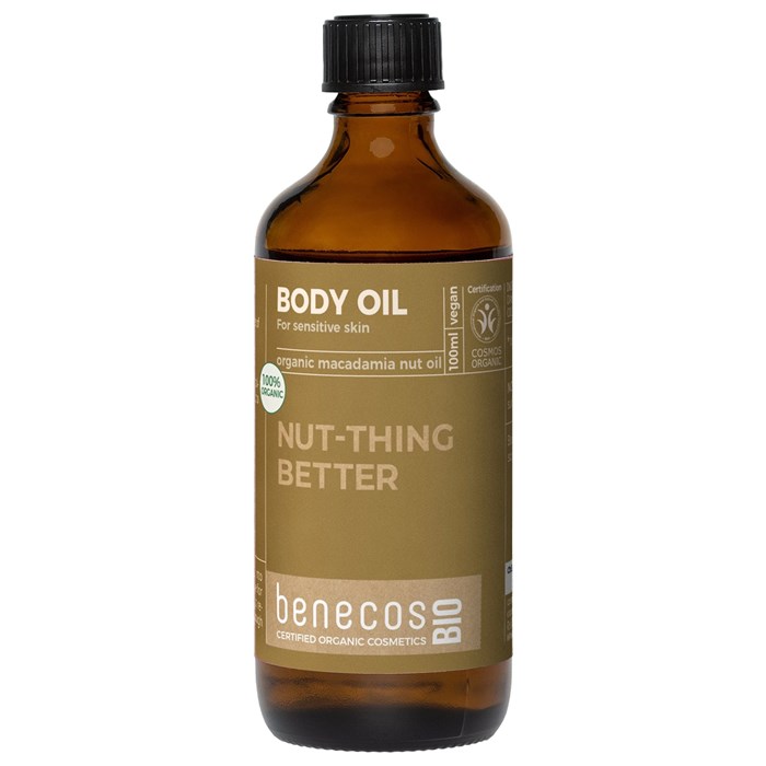 Benecos Body Oil Organic Macadamia Nut Oil, 100 ml