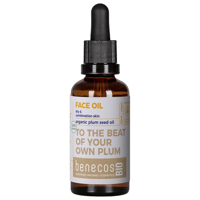 Benecos Face Oil Organic Plum Seed Oil, 50 ml
