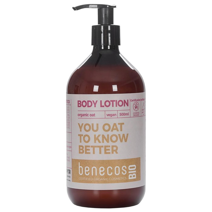 Benecos Body Lotion Organic Oat, 500 ml