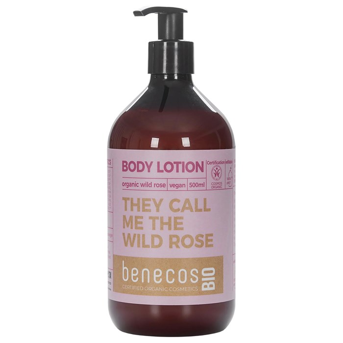 Benecos Body Lotion Organic Wild Rose, 500 ml