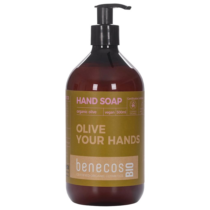 Benecos Hand Soap Organic Olive, 500 ml