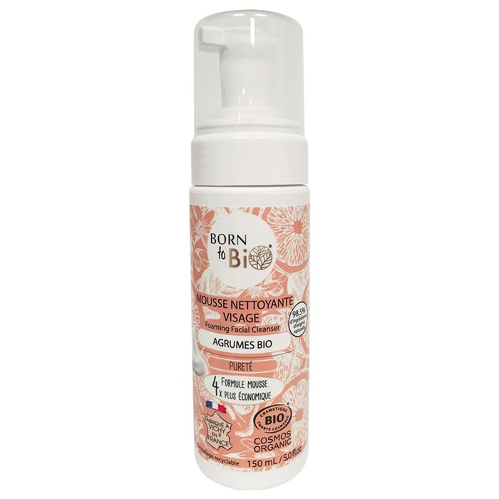 Born to Bio Facial Cleansing Foam Citrus, 150 ml