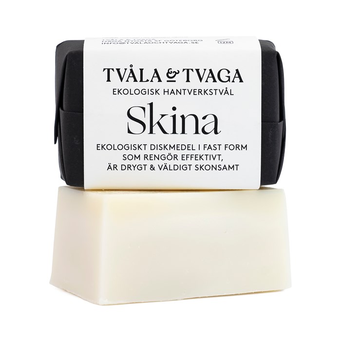 Tvåla & Tvaga Disk- & Rengöringstvål Skina, ca. 120 g