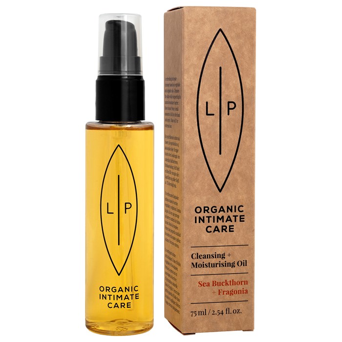 Lip Intimate Care Cleansing + Moisturising Oil - Sea Buckthorn & Fragonia, 75 ml