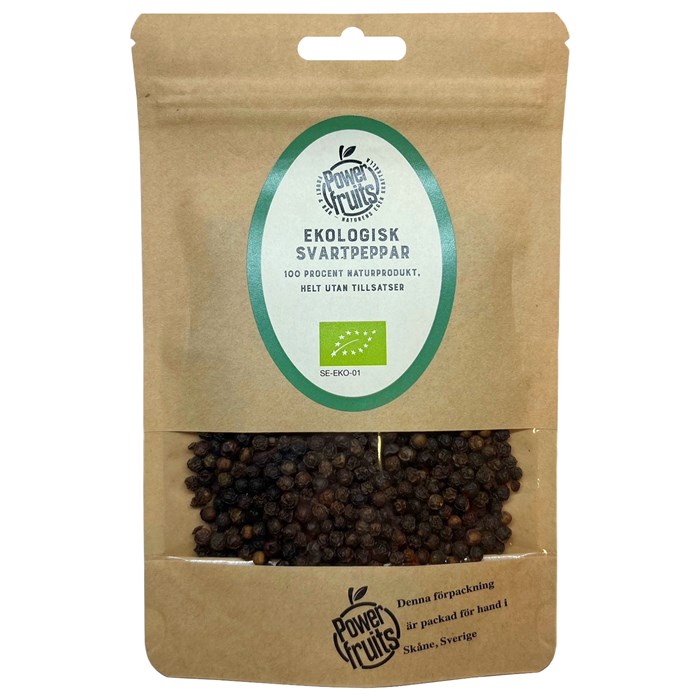 Powerfruits Svartpeppar Hel