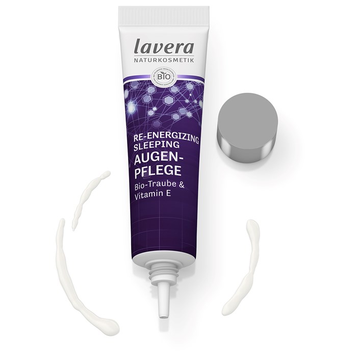 Kavera R Lavera Re-Energizing Sleeping Eye Cream, 15 ml - Jordklok.se