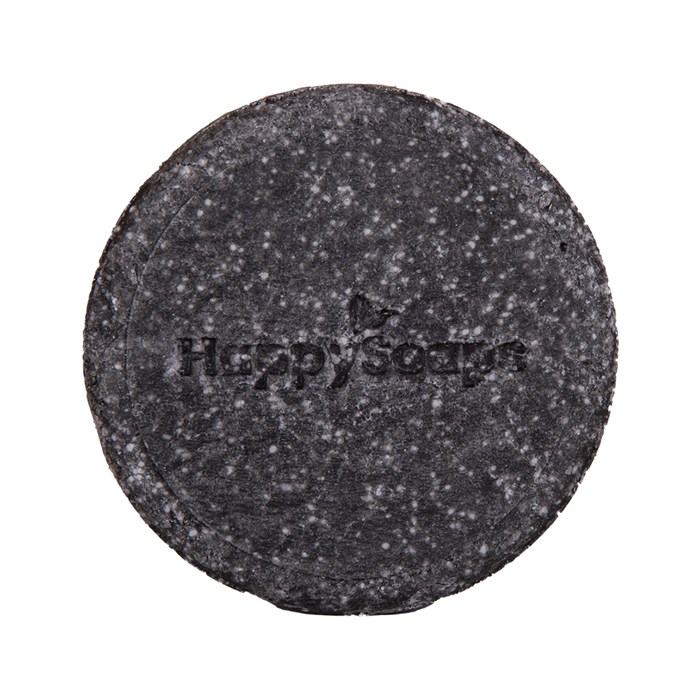 HappySoaps Shampoo Bar - Charming Charcoal & Sweet Sandal, 70 g