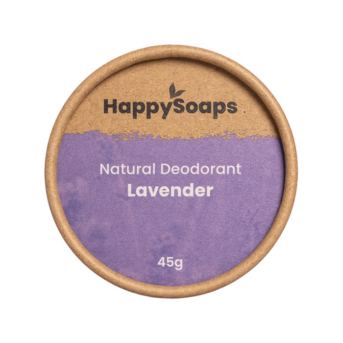 HappySoaps Natural Deodorant Lavender, 45 g