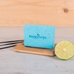 HappySoaps Body Wash Bar - Bergamot & Incense, 100 g