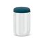 Ekobo Glasburk med silikonlock - Blue Abyss