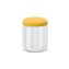 Ekobo Glasburk med silikonlock - Mimosa
