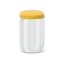 Ekobo Glasburk med silikonlock - Mimosa