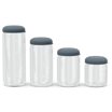 Ekobo Glasburk med silikonlock - Storm