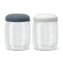 Ekobo Glasburkar med silikonlock, 2 x 180 ml