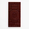 Malmö Chokladfabrik Tegel Mörk Mjölkchoklad Solapelsin 55%, 80 g