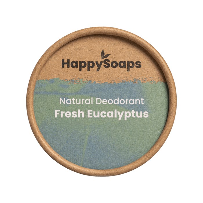 HappySoaps Natural Deodorant Fresh Eucalyptus, 45 g