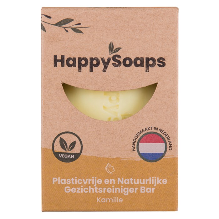 HappySoaps Facial Cleansing Bar Chamomile, 70 g