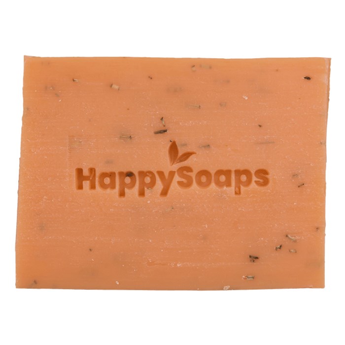 HappySoaps Body Wash Bar - Argan Oil & Rosemary, 100 g