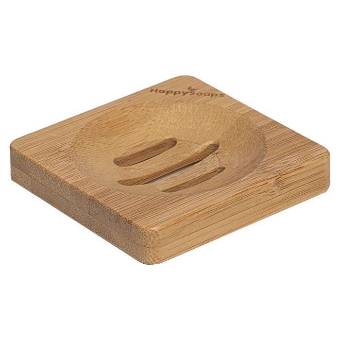 HappySoaps Bamboo Soap Bar Holder, 8 cm