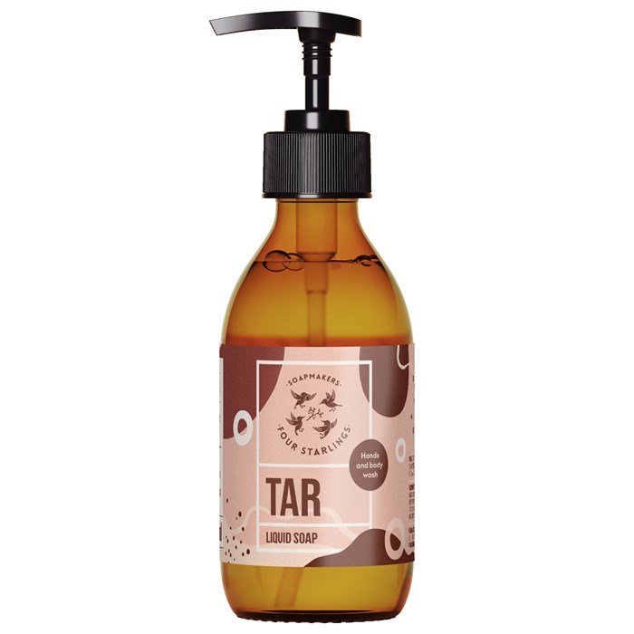Four Starlings Tar Liquid Soap, 300 ml