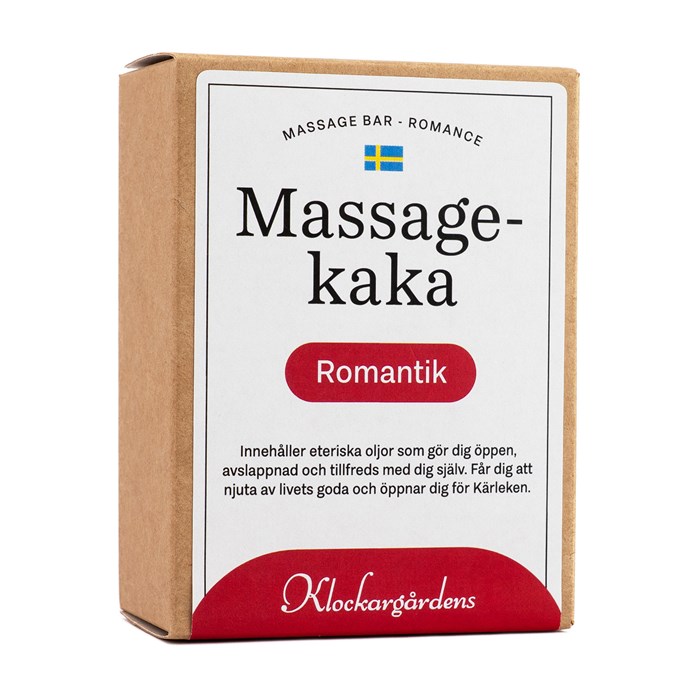 Klockargårdens Massagekaka Romantik, 50 g