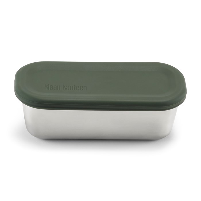 Klean Kanteen Rise Snack Box - Brushed Stainless, 295 ml