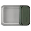 Klean Kanteen Rise Snack Box - Brushed Stainless, 295 ml