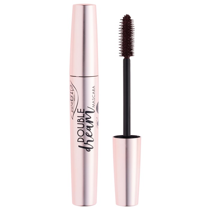 puroBIO Cosmetics Double Dream Mascara - Brown, 10 ml