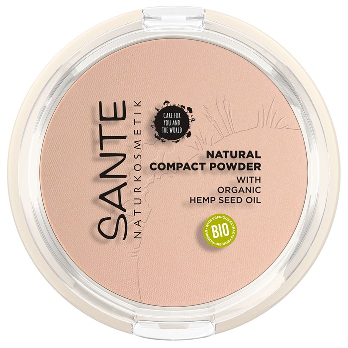 Sante Natural Compact Powder, 9 g