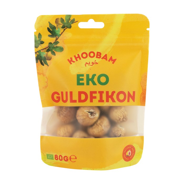 Khoobam Ekologiska Guldfikon, 80 g