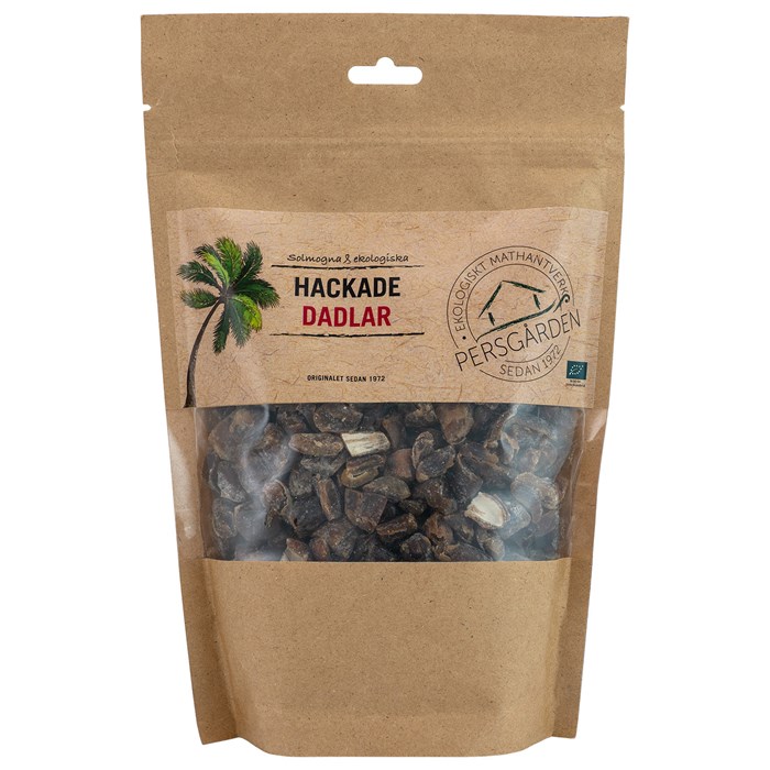 Persgården Ekologiska Dadlar Hackade, 350 g