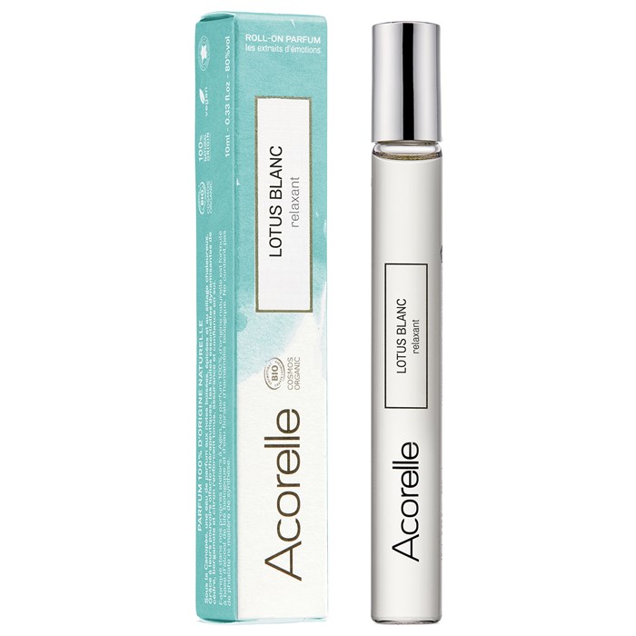 Acorelle Eau de Parfum Roll-On - Lotus Blanc, 10 ml