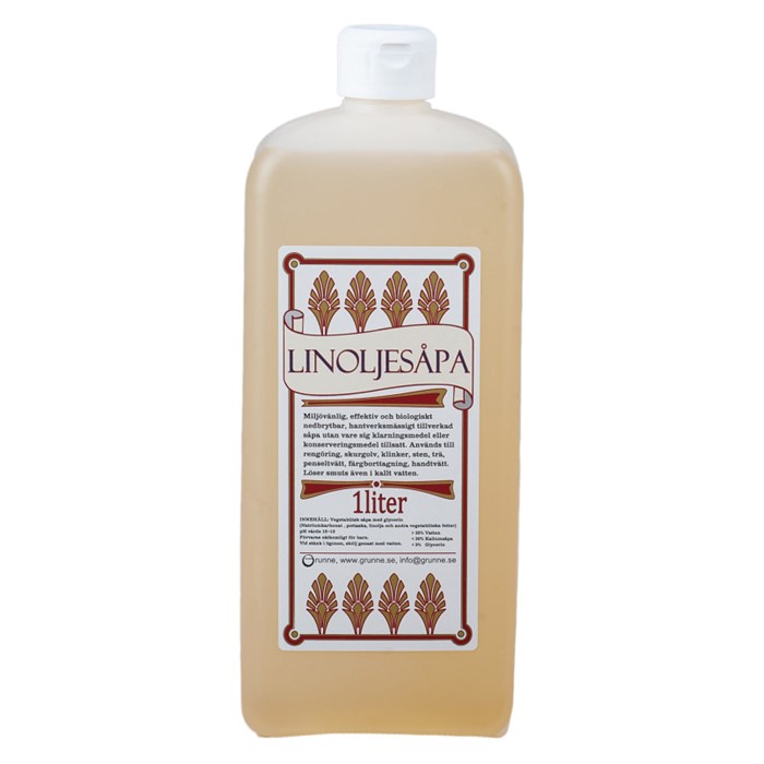 Grunne Linoljesåpa Original, 1 L
