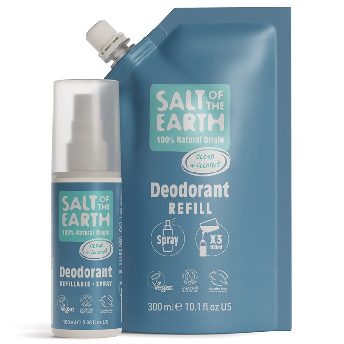 Salt of the Earth Ocean & Coconut Refillable Deodorant Spray