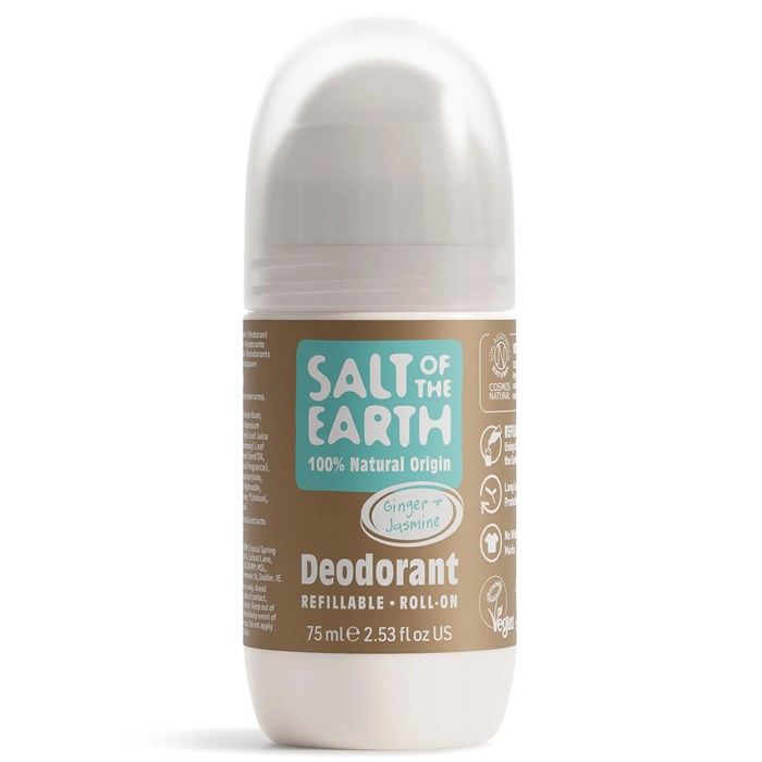 Salt of the Earth Ginger & Jasmine Refillable Roll-On Deodorant