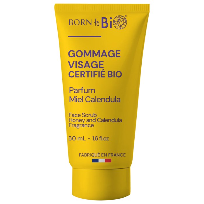 Born to Bio Face Scrub Honey & Calendula, 50 ml