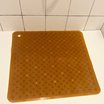 Hevea Badmatta Naturgummi - Wave, 52 x 52 cm