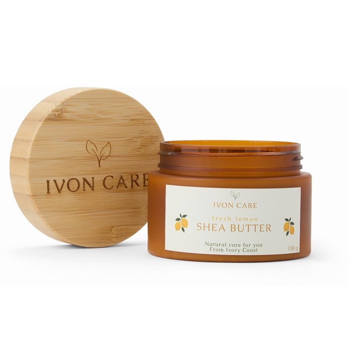 Ivon Care Oraffinerat Sheasmör - Fresh Lemon, 150 g