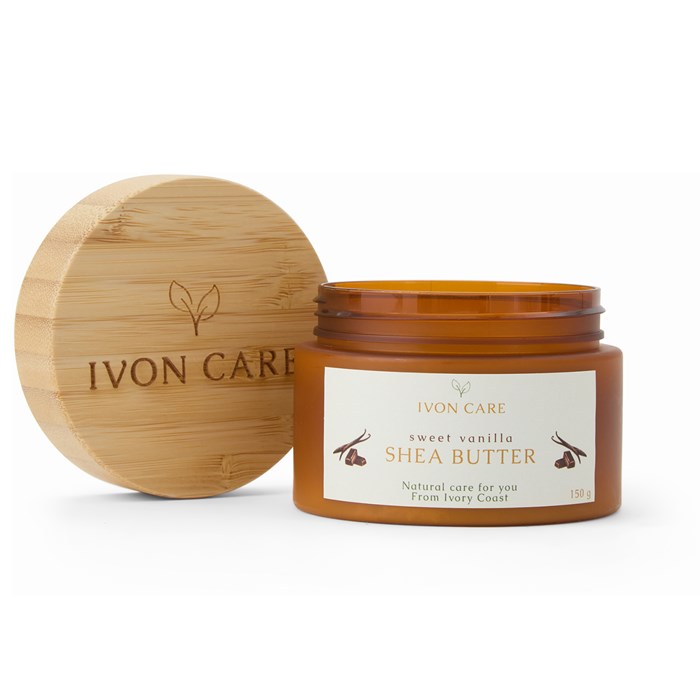 Ivon Care Oraffinerat Sheasmör - Sweet Vanilla, 150 g