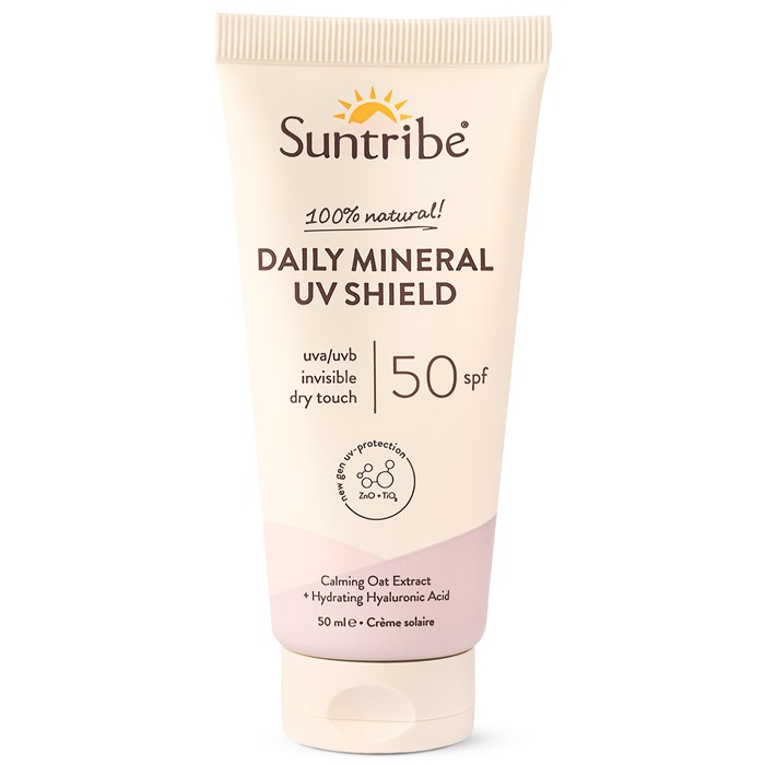 Suntribe Daily Mineral UV Shield SPF 50, 50 ml