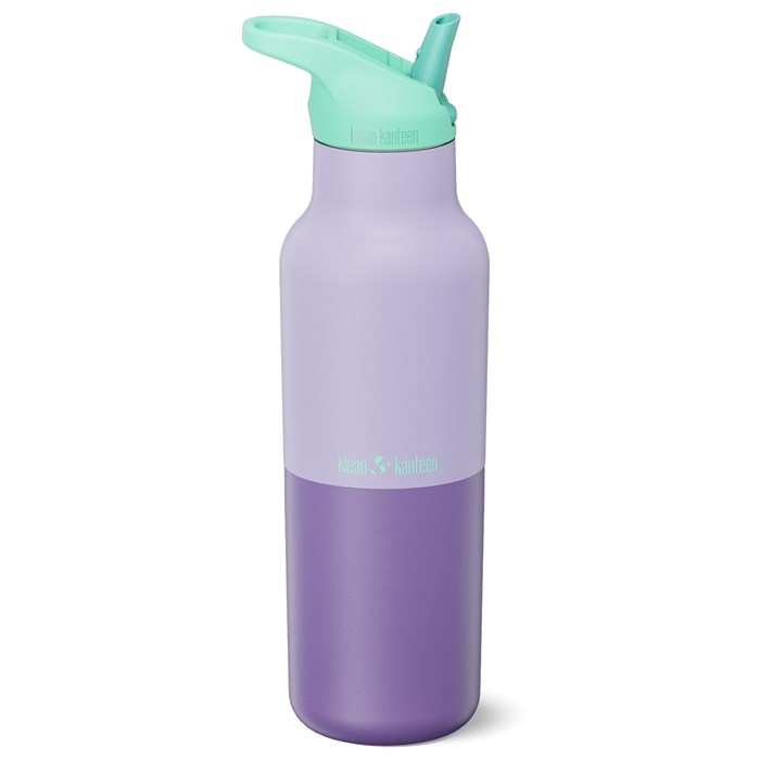 Klean Kanteen Rise Classic Isolerad Vattenflaska - Orchid Kaleidoscope, 473 ml